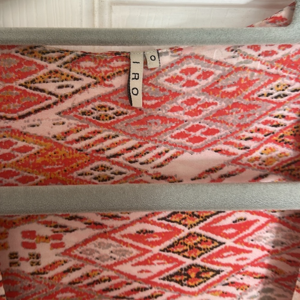 IRO Patterned Mini Dress - Picture 5 of 6